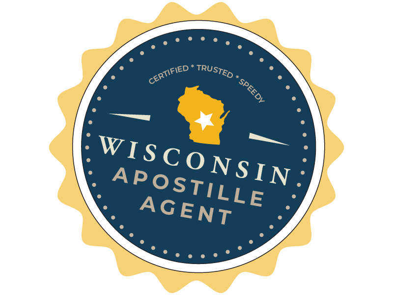 Wisconsin Apostille Agent Services Logo