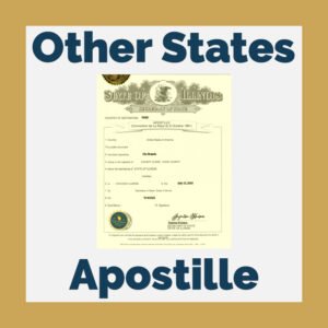 Other 49 State Apostilles - Wisconsin Apostille Agent